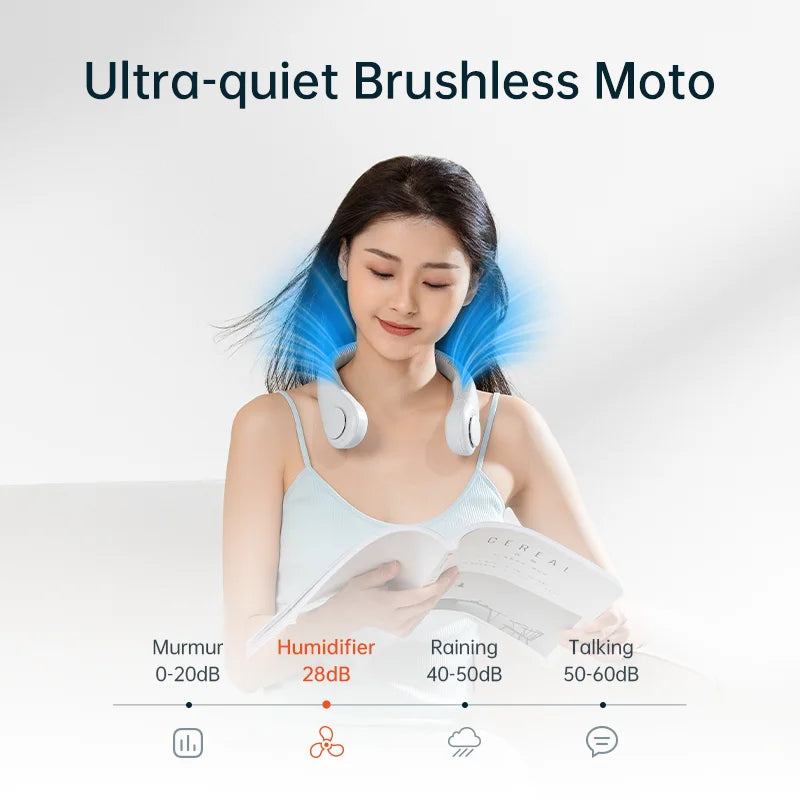 Twistable Hands-Free Bladeless Neckband