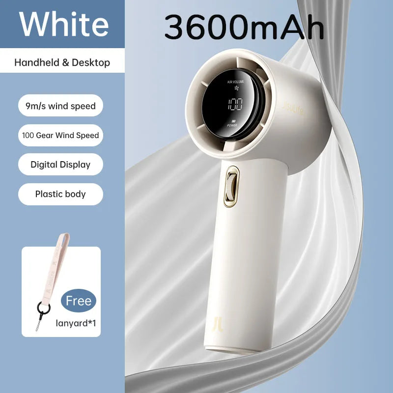 Rechargeable Mini Handheld Portable Fan