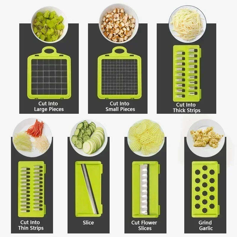 16 in 1 Multifunctional Vegetable Chopper