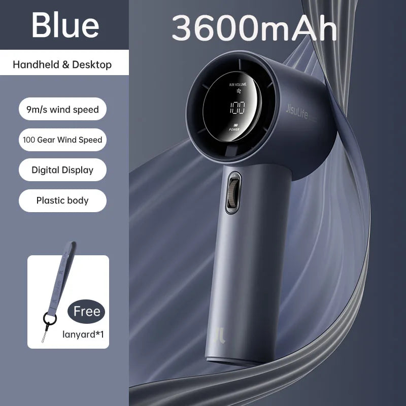 Rechargeable Mini Handheld Portable Fan