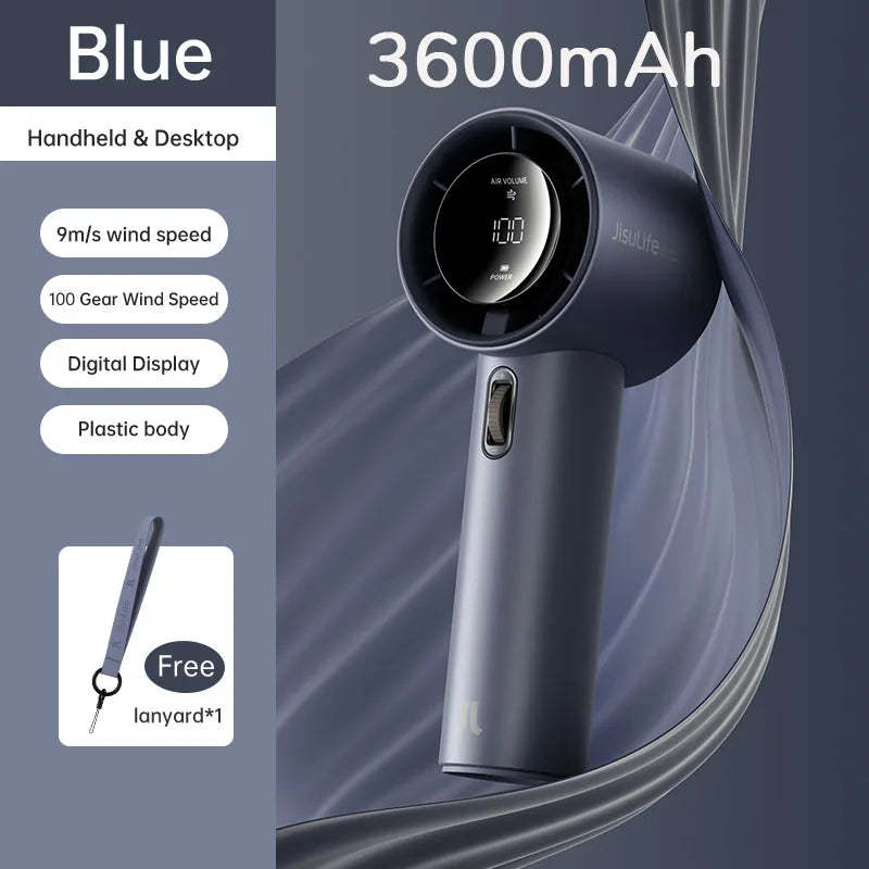 Rechargeable Mini Handheld Portable Fan