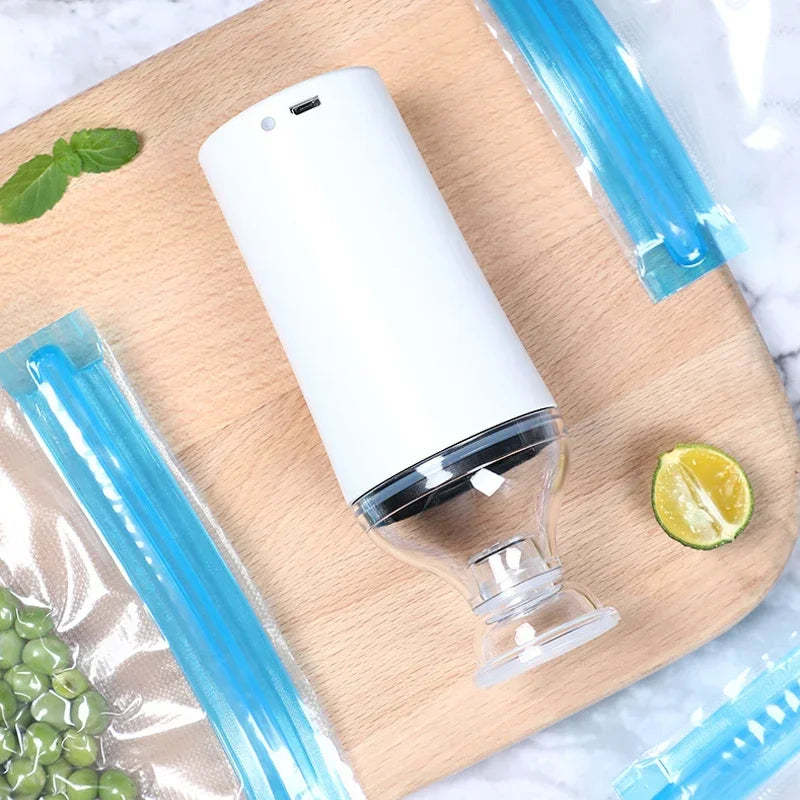 Electric Handheld Vacuum Sealer Pump & Bags