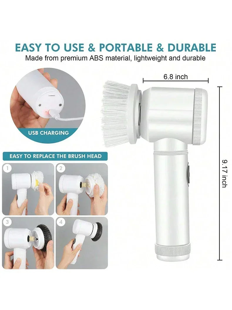 Electric Spin Scrubber Cordless