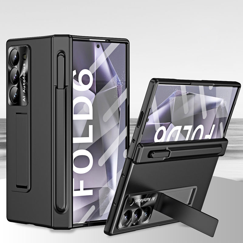 Magnetic Hinge Electroplated Mobile Phone Case