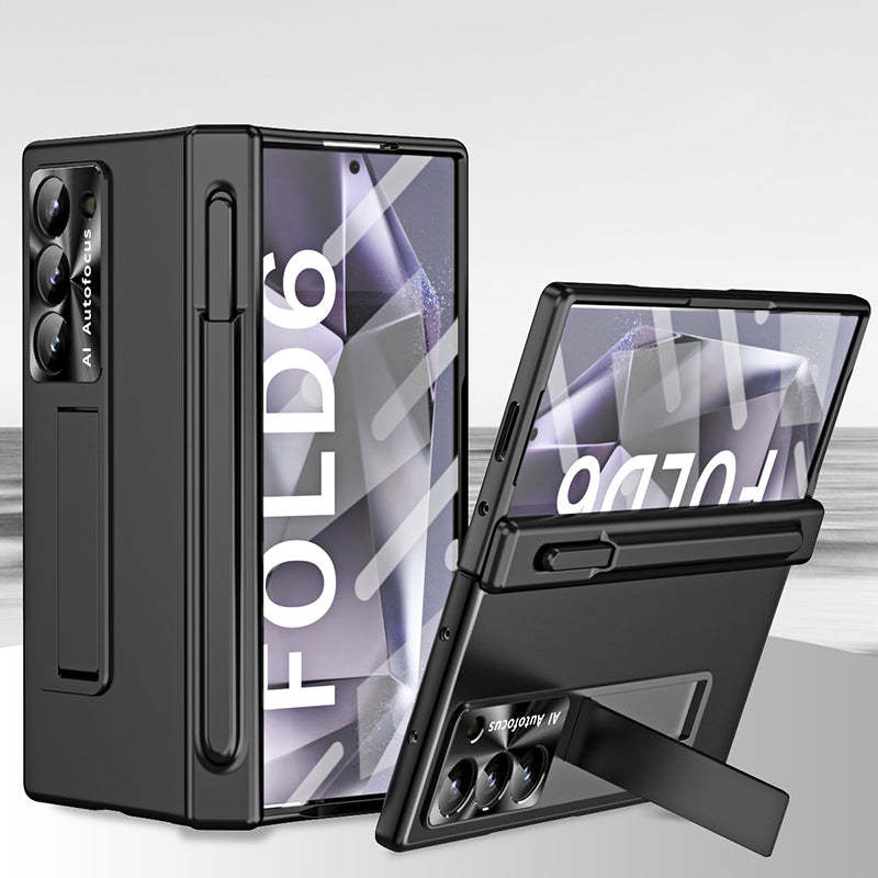 Magnetic Hinge Electroplated Mobile Phone Case