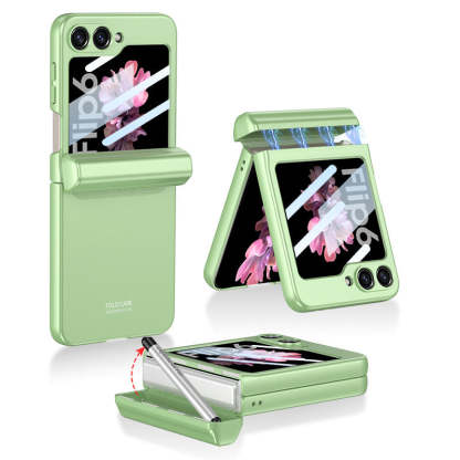 Magnetic Hinge Pen Box Protective Phone Case