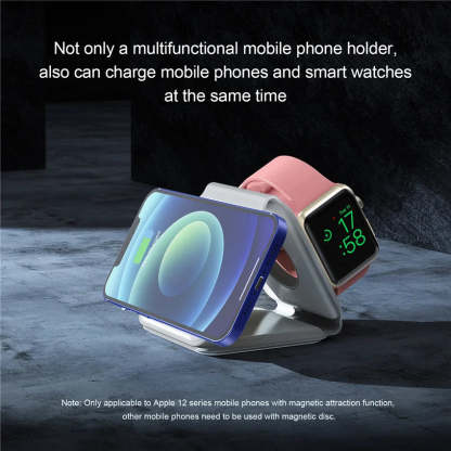 100W 3 in 1 foldable Wireless Charger Pad Stand