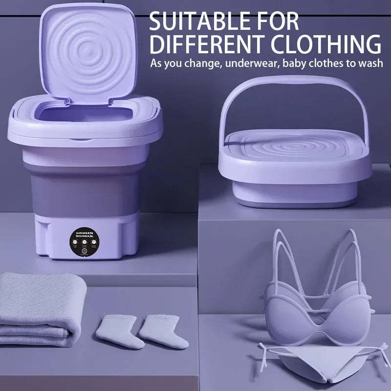 Folding Portable Washing Machine