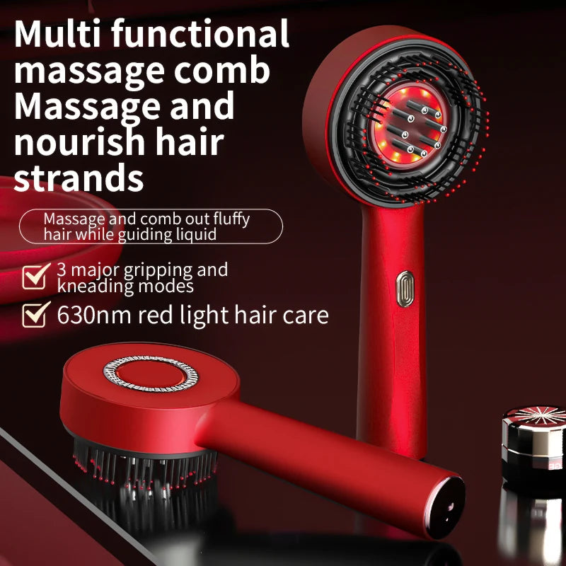 Electric Vibration Hair and Scalp Massage Comb