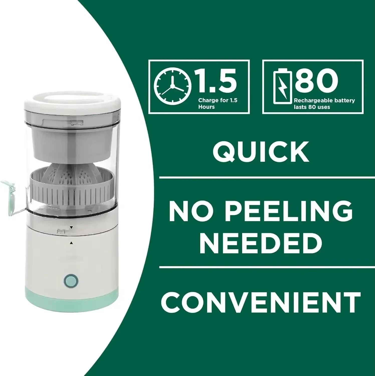 Automatic portable juice machine