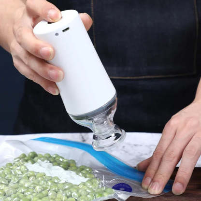 Electric Handheld Vacuum Sealer Pump & Bags
