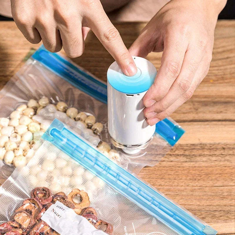 Electric Handheld Vacuum Sealer Pump & Bags