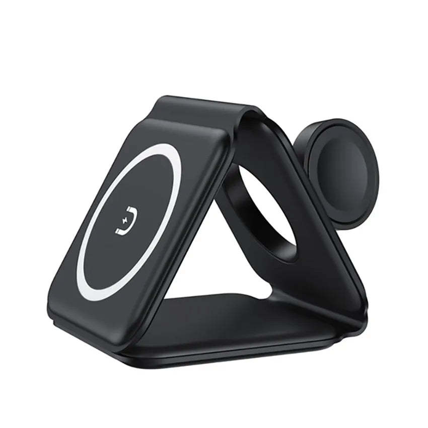 100W 3 in 1 foldable Wireless Charger Pad Stand