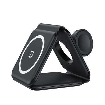 100W 3 in 1 foldable Wireless Charger Pad Stand