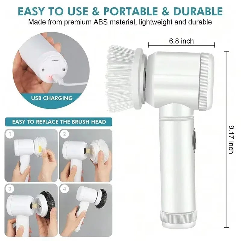Electric Spin Scrubber Cordless