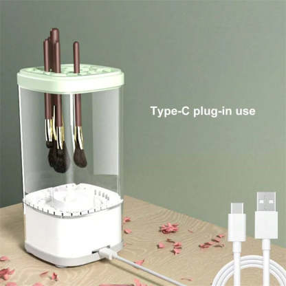 3 In 1 Electric Makeup Brush Cleaner