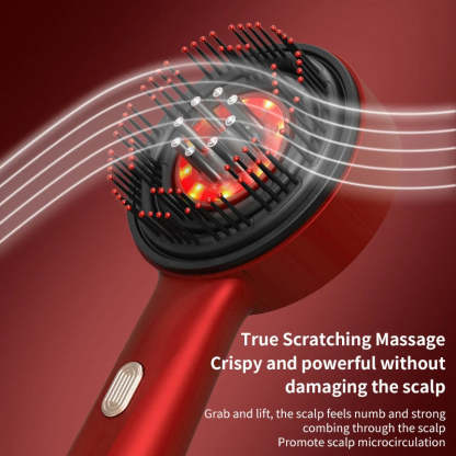 Electric Vibration Hair and Scalp Massage Comb