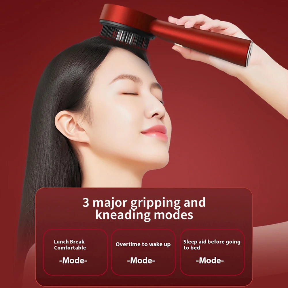 Electric Vibration Hair and Scalp Massage Comb