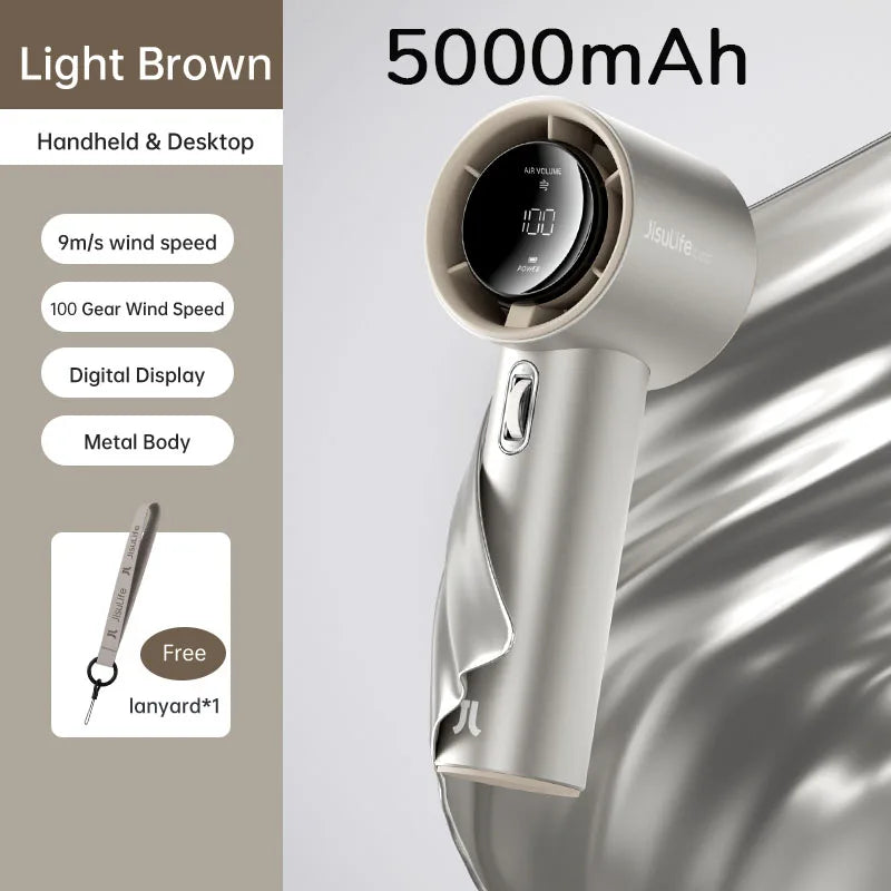 Rechargeable Mini Handheld Portable Fan