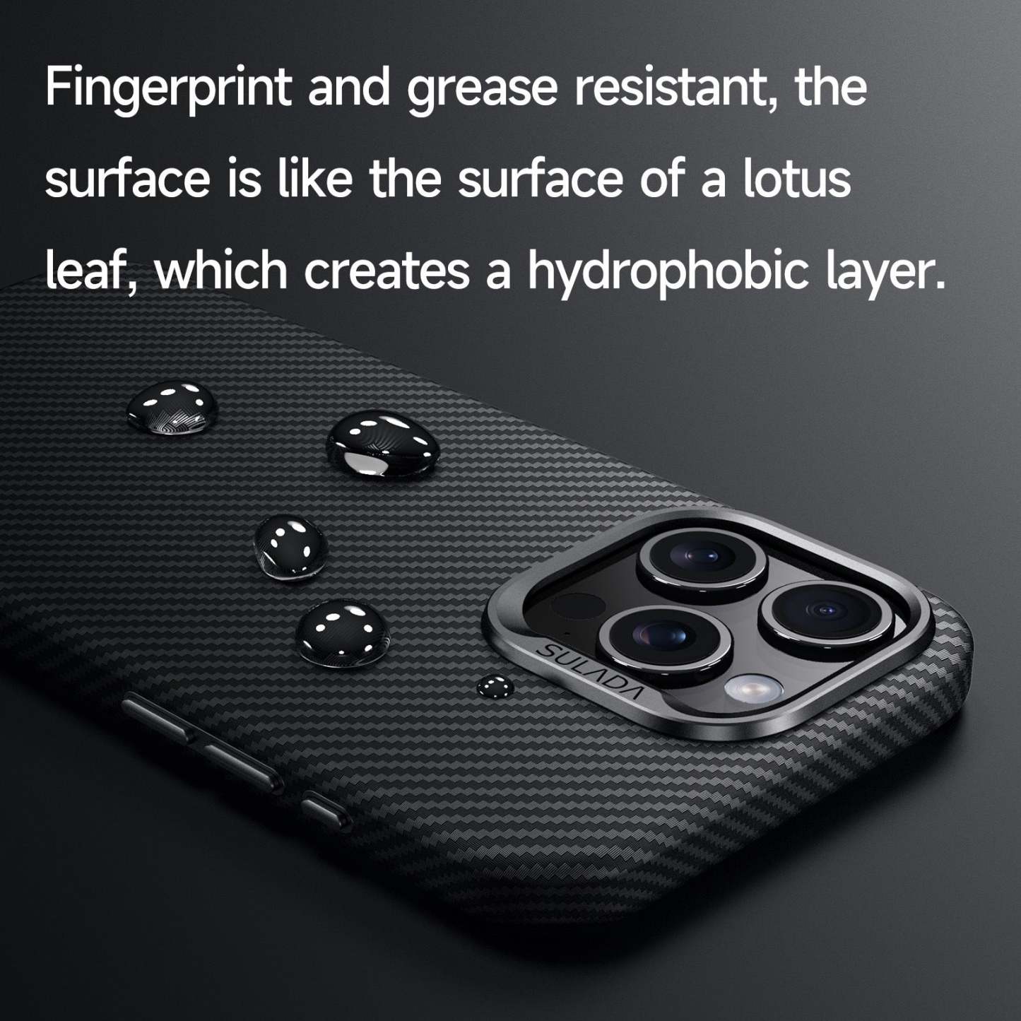 Kevlar Texture Magnetic Cover