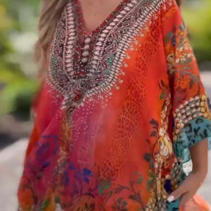 ✨【S-5XL】🌺Stylowa sukienka boho😍