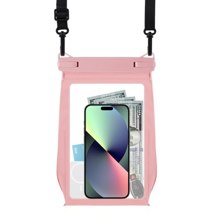 Compatible Waterproof Bag Case for Samsung Apple Huawei Phones 8.2inch Universal Crossbody Bag Waterproof Cover