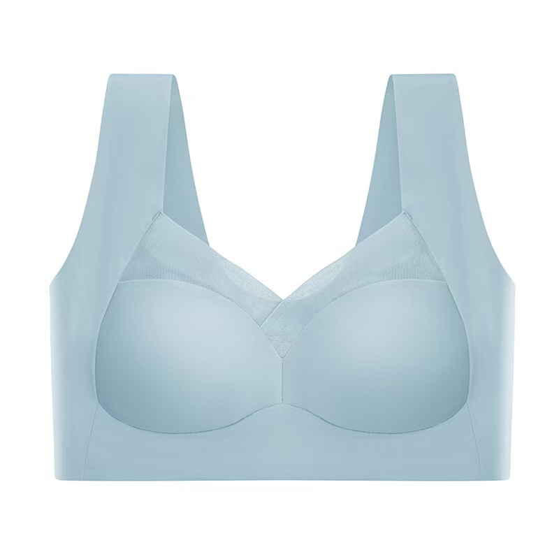 Women's seamless bra small chest push up thin style