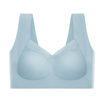 Women's seamless bra small chest push up thin style