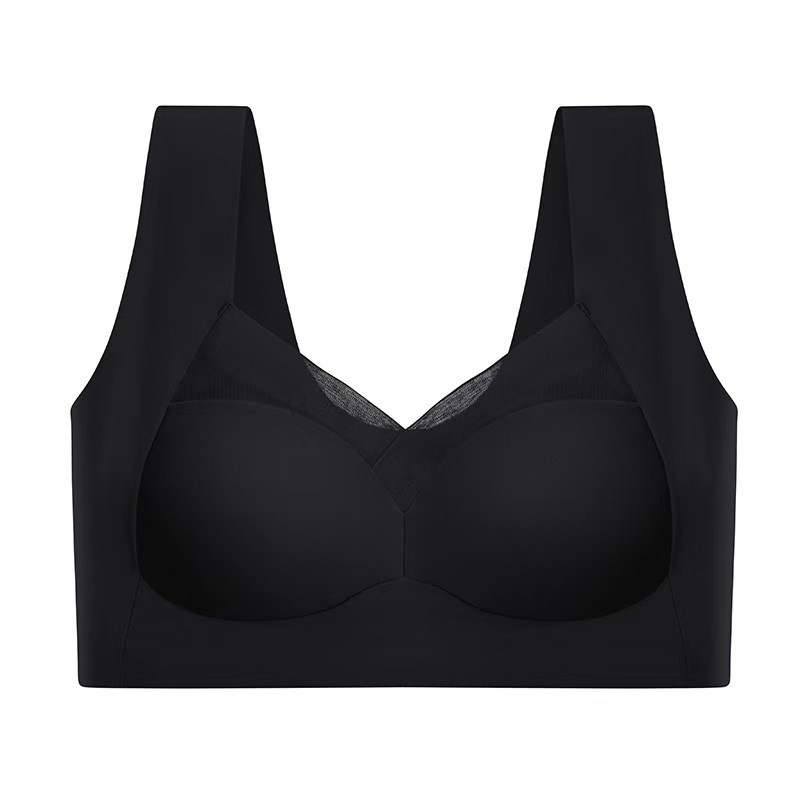 Women's seamless bra small chest push up thin style