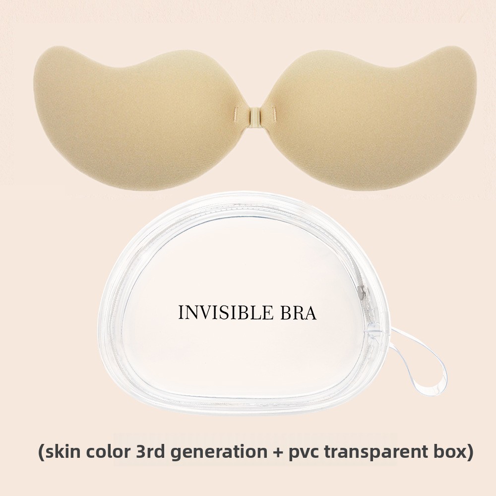 Super Sticky Invisible Push up Self Adhesive Bra Backless Breast Lift Bra Reusable