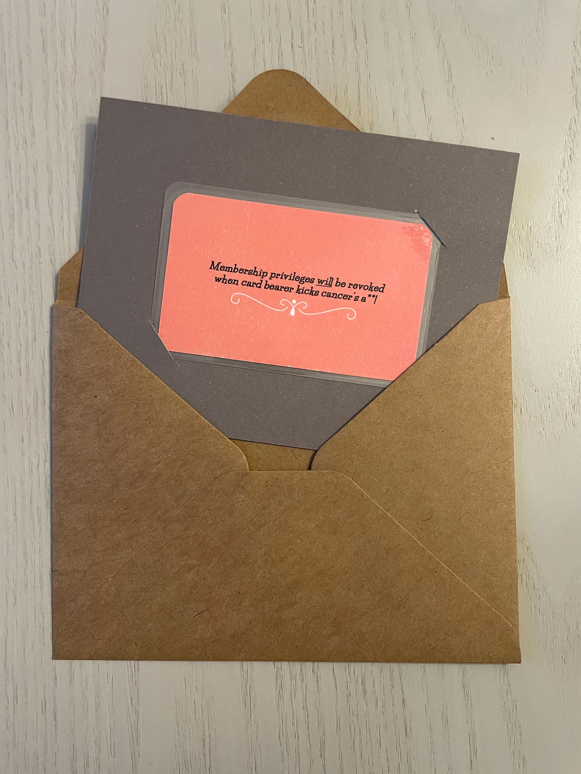 Black Friday 70% Off Sale-❤️Funny Cancer Card🎁