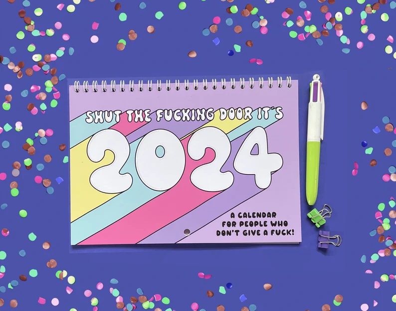 2024 Funny and Sweary Calendar