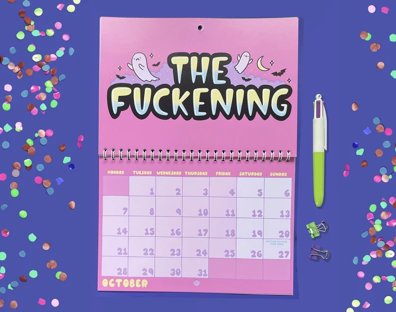 2024 Funny and Sweary Calendar