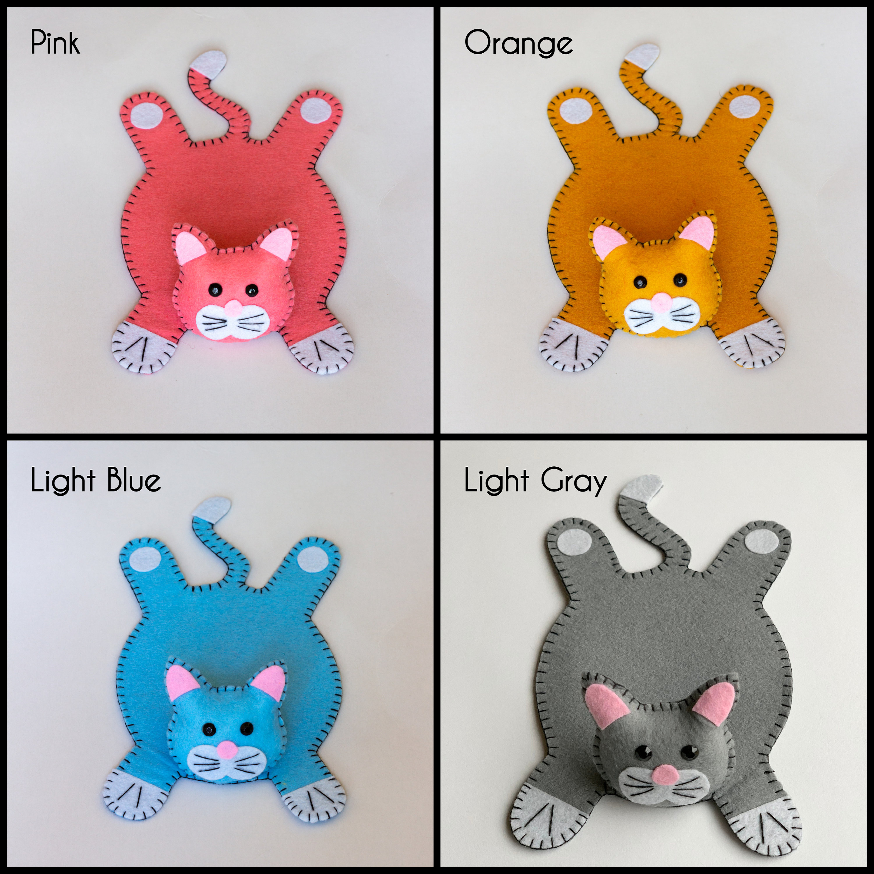 Cute Cat Coasters-Funny gift