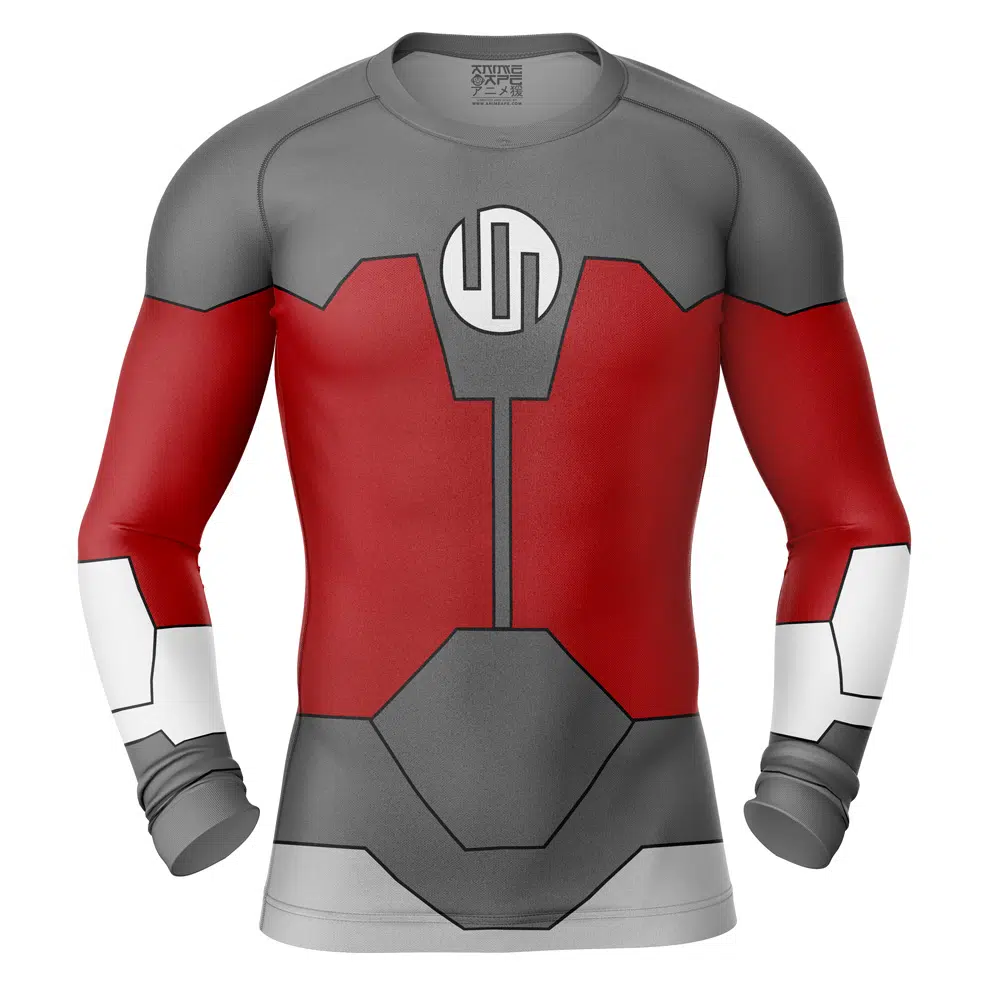 Grand Regent Thragg Invincible Long Sleeve Rash Guard Compression Shir ...