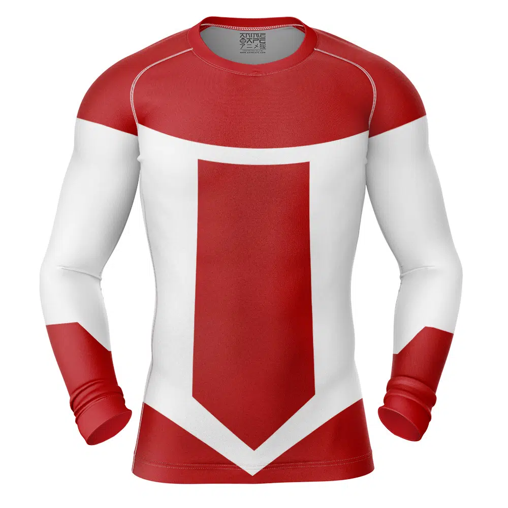 Omni Invincible Long Sleeve Rash Guard Compression Shirt – Unisex ...