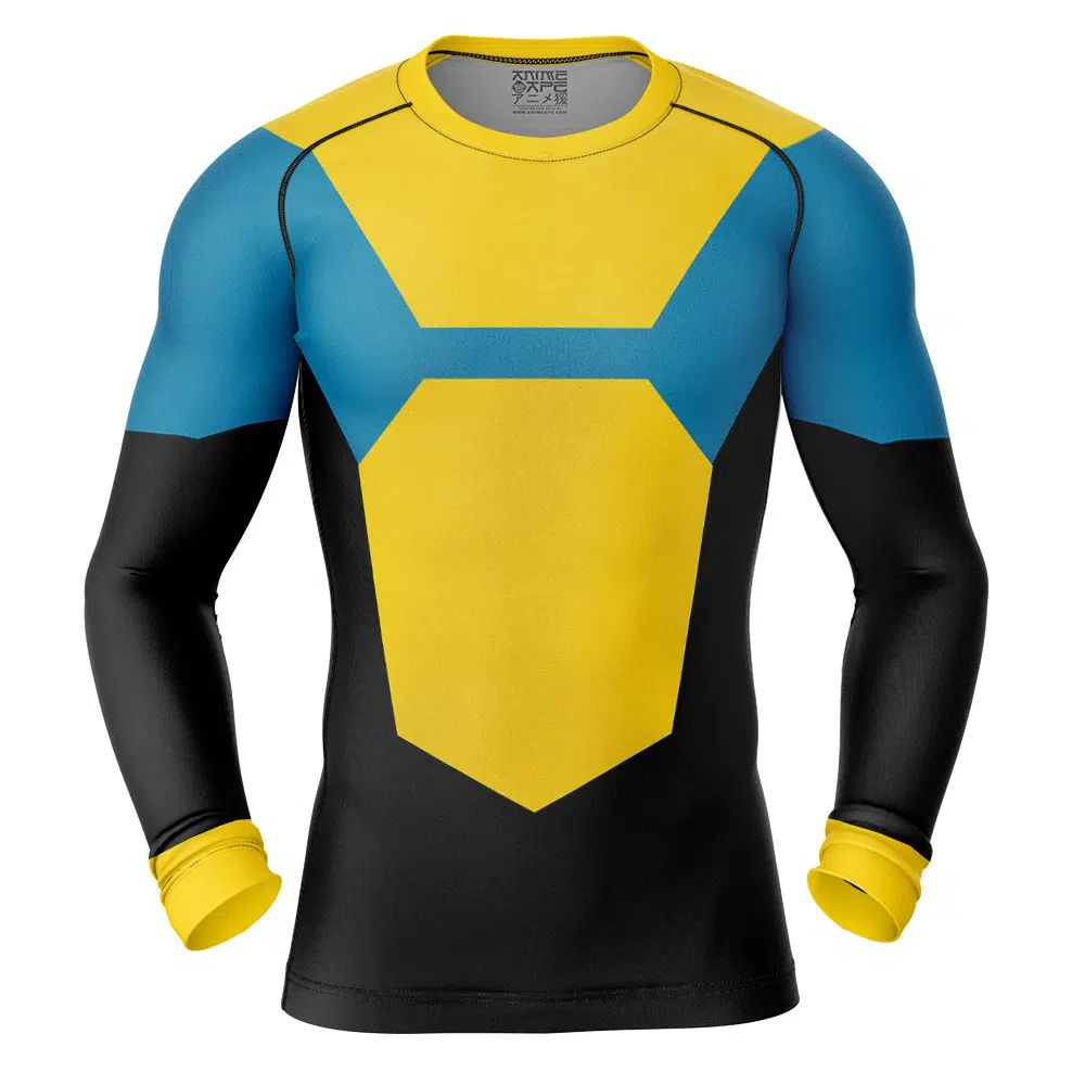 Terra Grayson 2.0 Invincible Long Sleeve Rash Guard Compression Shirt ...