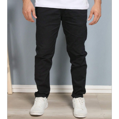 Calça Reta Masculina em Sarja [Kit 4 Unidades].