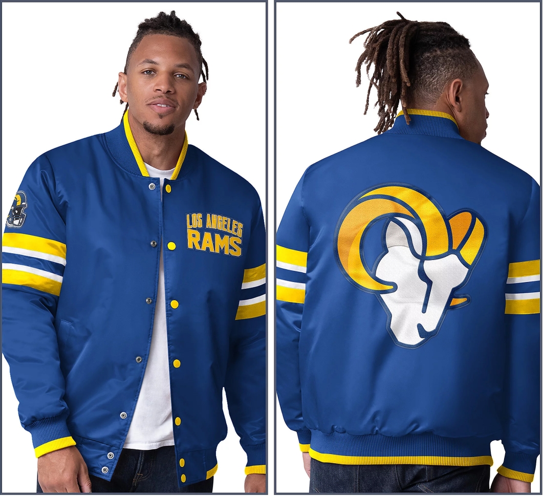 💝💝Last day of clearance!!💝Buy more, save more✨Starter Satin Twill Snap Front Jacket