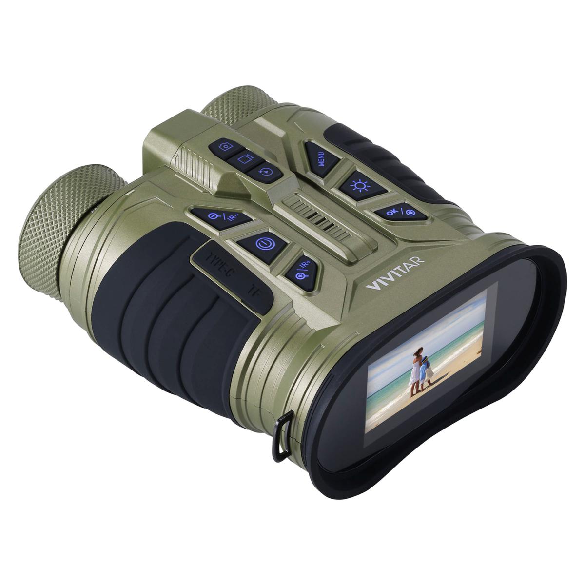💝𝐁𝐥𝐚𝐜𝐤 𝐅𝐫𝐢𝐝𝐚𝐲 𝐃𝐞𝐚𝐥𝐬 ✨Vivitar Digital Camera Binoculars with Night Vision plus Accessory KitWooden Top