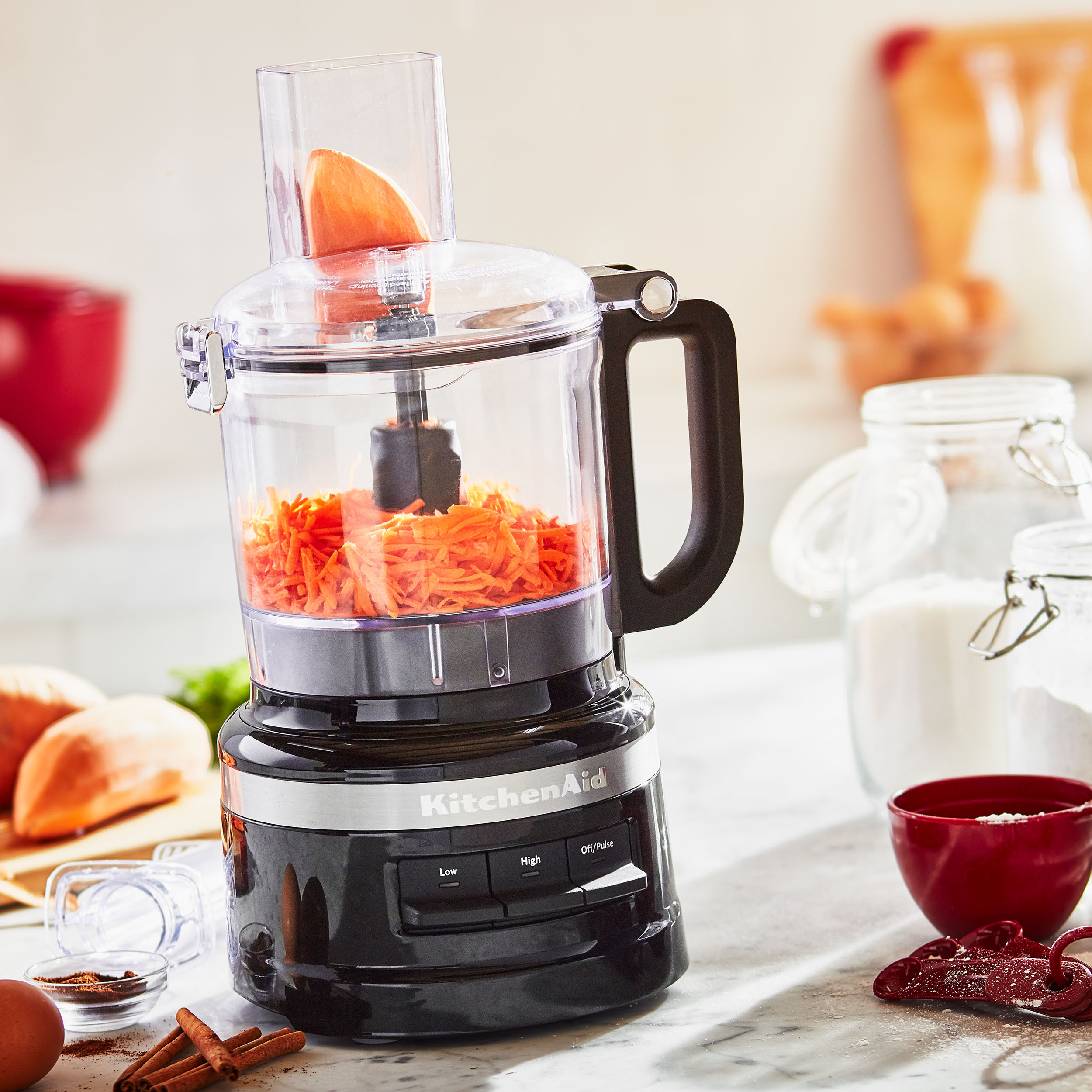  🎄Today's Special Value®🎁KitchenAid 7-Cup EZ Store Premium Food Processor