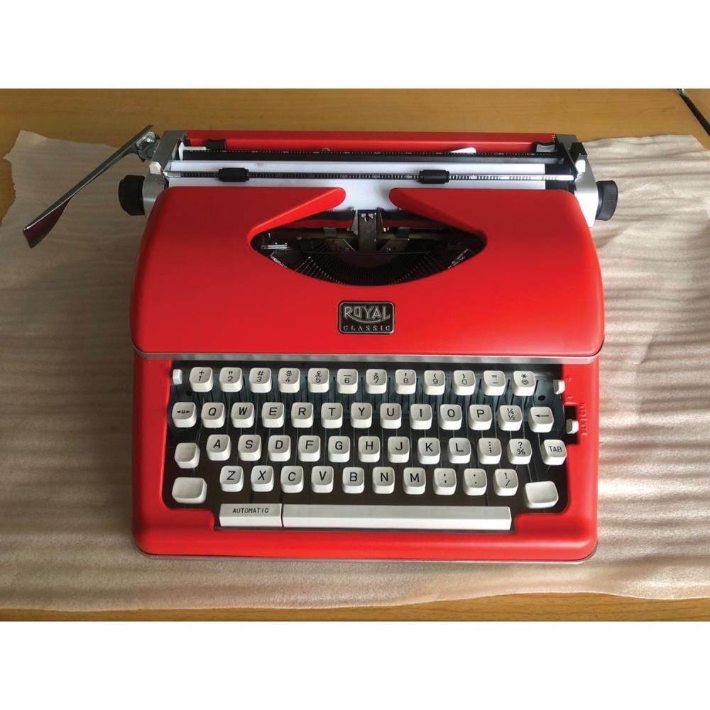 💝𝐐𝐕𝐂'𝐬 𝐁𝐥𝐚𝐜𝐤 𝐅𝐫𝐢𝐝𝐚𝐲 𝐃𝐞𝐚𝐥𝐬✨Royal 11 Classic Manual Typewriter with Black & Red Ribbon