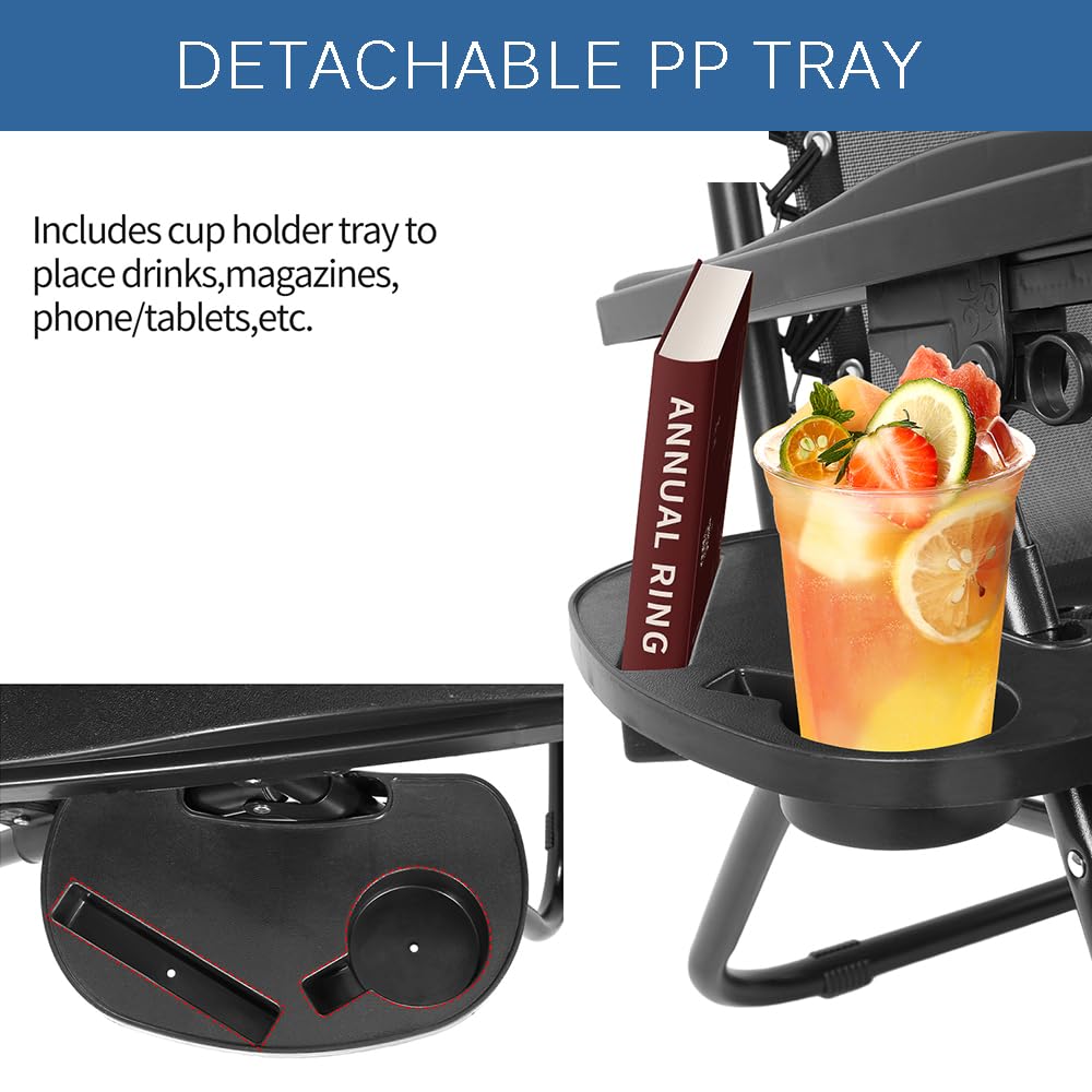 Multi-Position Relaxer Chair Sun Lounger with Sun Canopy