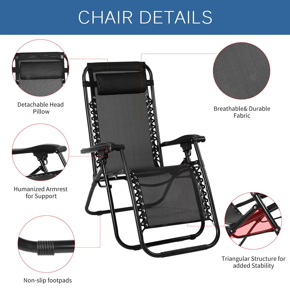 Multi-Position Relaxer Chair Sun Lounger with Sun Canopy