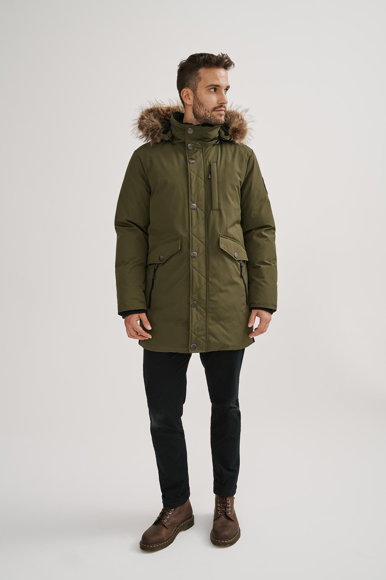 💝𝐐𝐕𝐂'𝐬 𝐁𝐥𝐚𝐜𝐤 𝐅𝐫𝐢𝐝𝐚𝐲 𝐃𝐞𝐚𝐥𝐬✨Arctic Expedition Men's Quilted Parka with Removable Hood