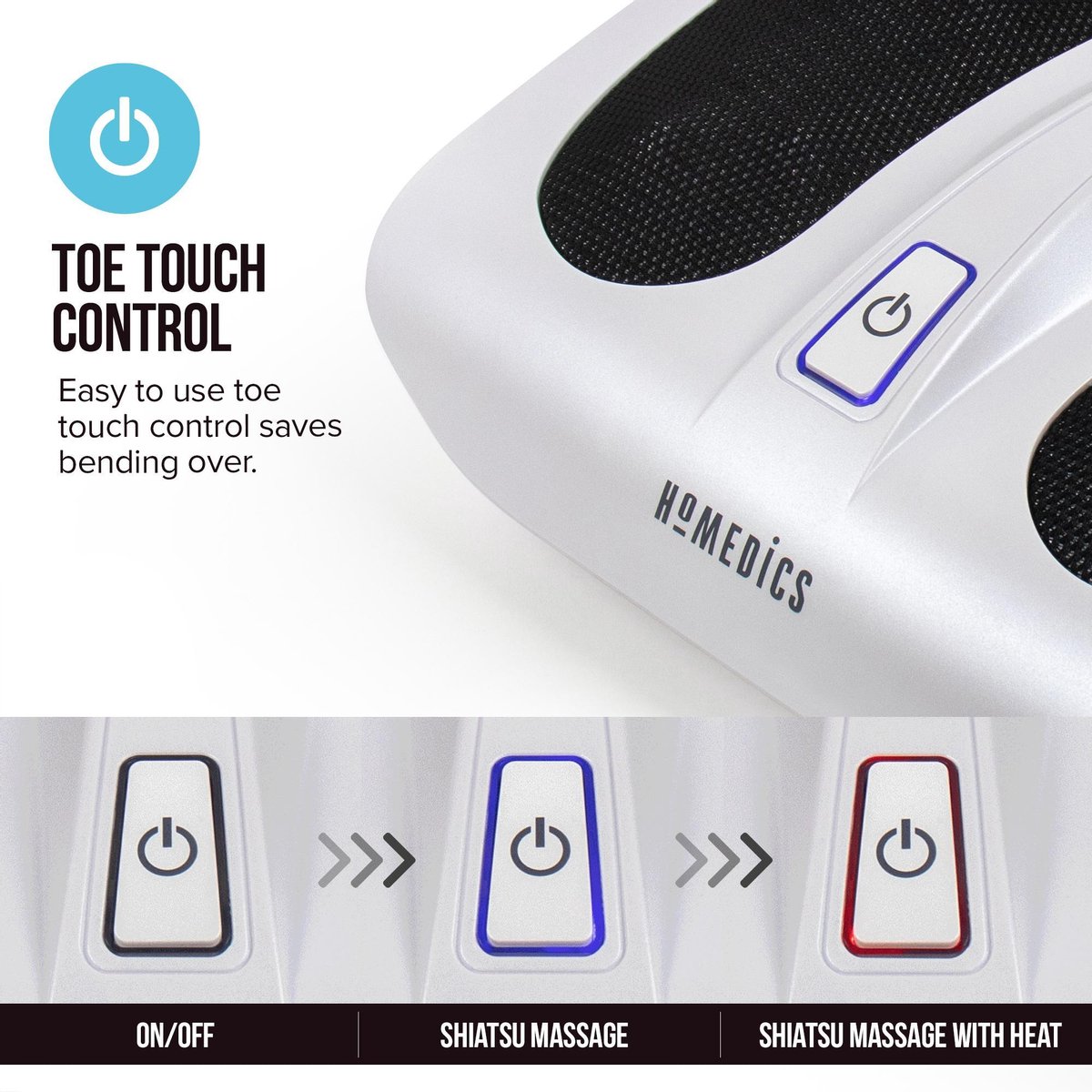 🎄Today's Special Value🎁HoMedics Shiatsu Elite Foot Massager with Heat