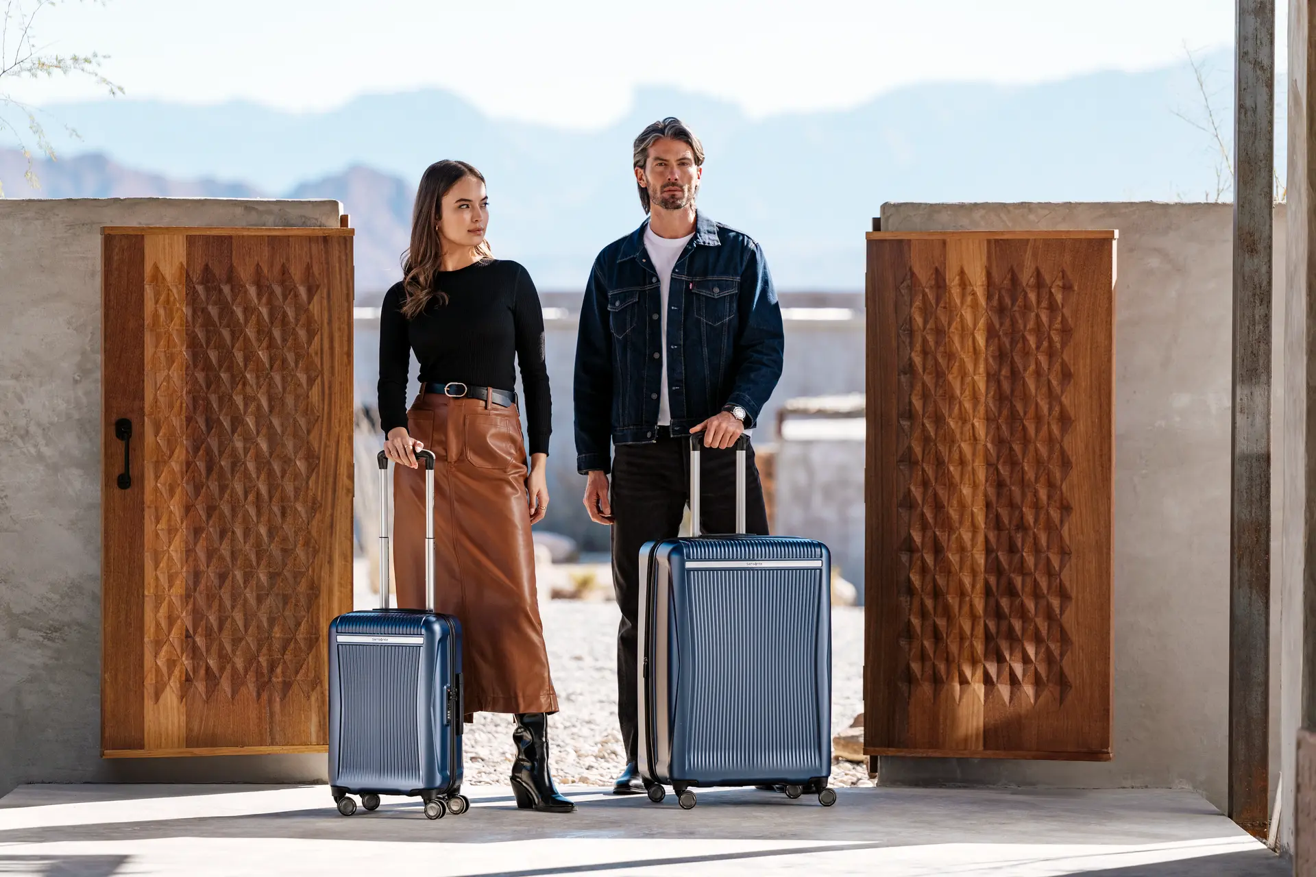 🔥This Week's Special Sale🔥Samsonite Blackstone 2-piece Hardside Expandable Spinner Luggage Set