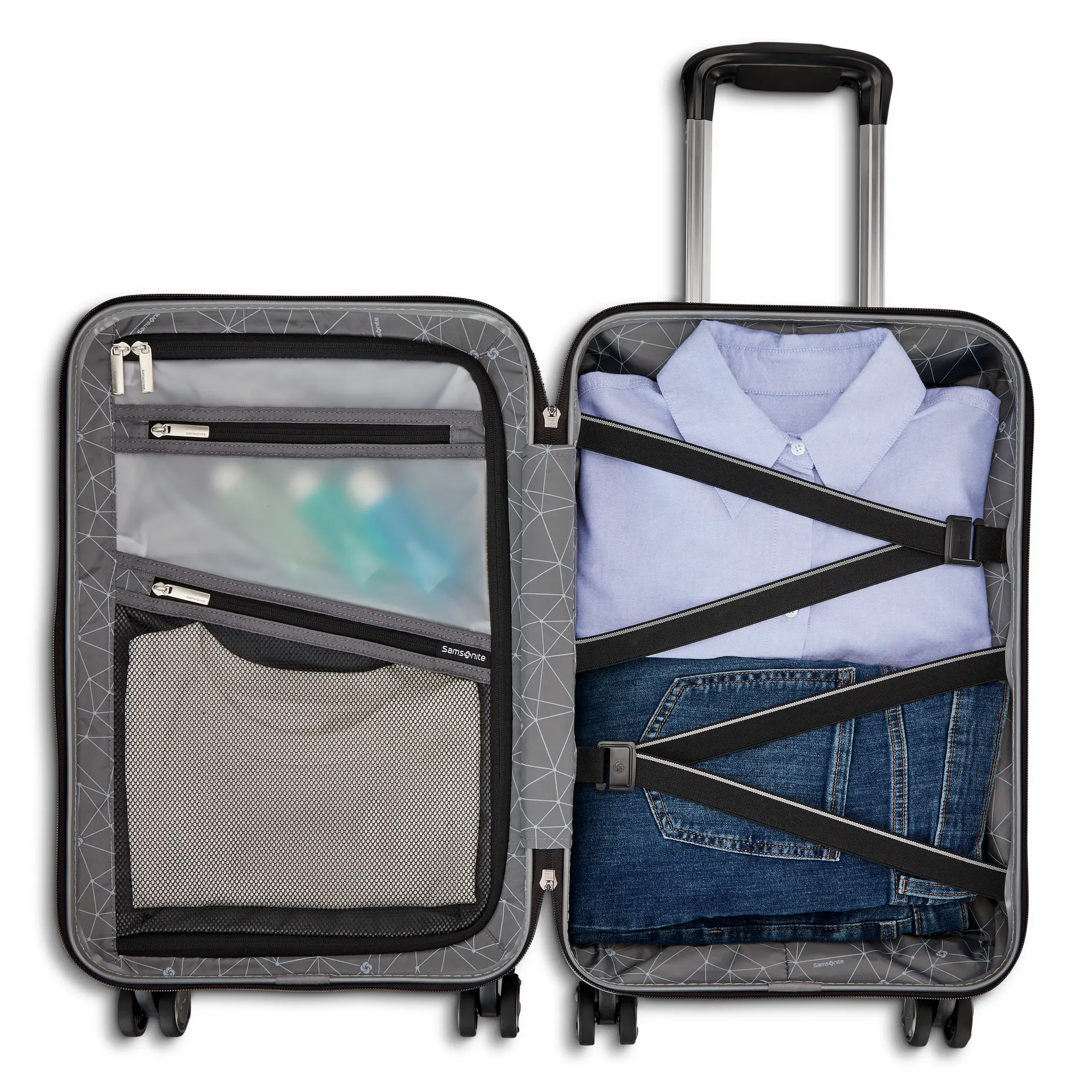 🔥This Week's Special Sale🔥Samsonite Blackstone 2-piece Hardside Expandable Spinner Luggage Set