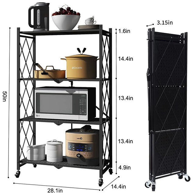 🎉Last 100 pieces clearance💝✨ Buy 2 Get 2 Free ✨Pop-It 4-Tier Heavy Duty Rack with 4 Liners