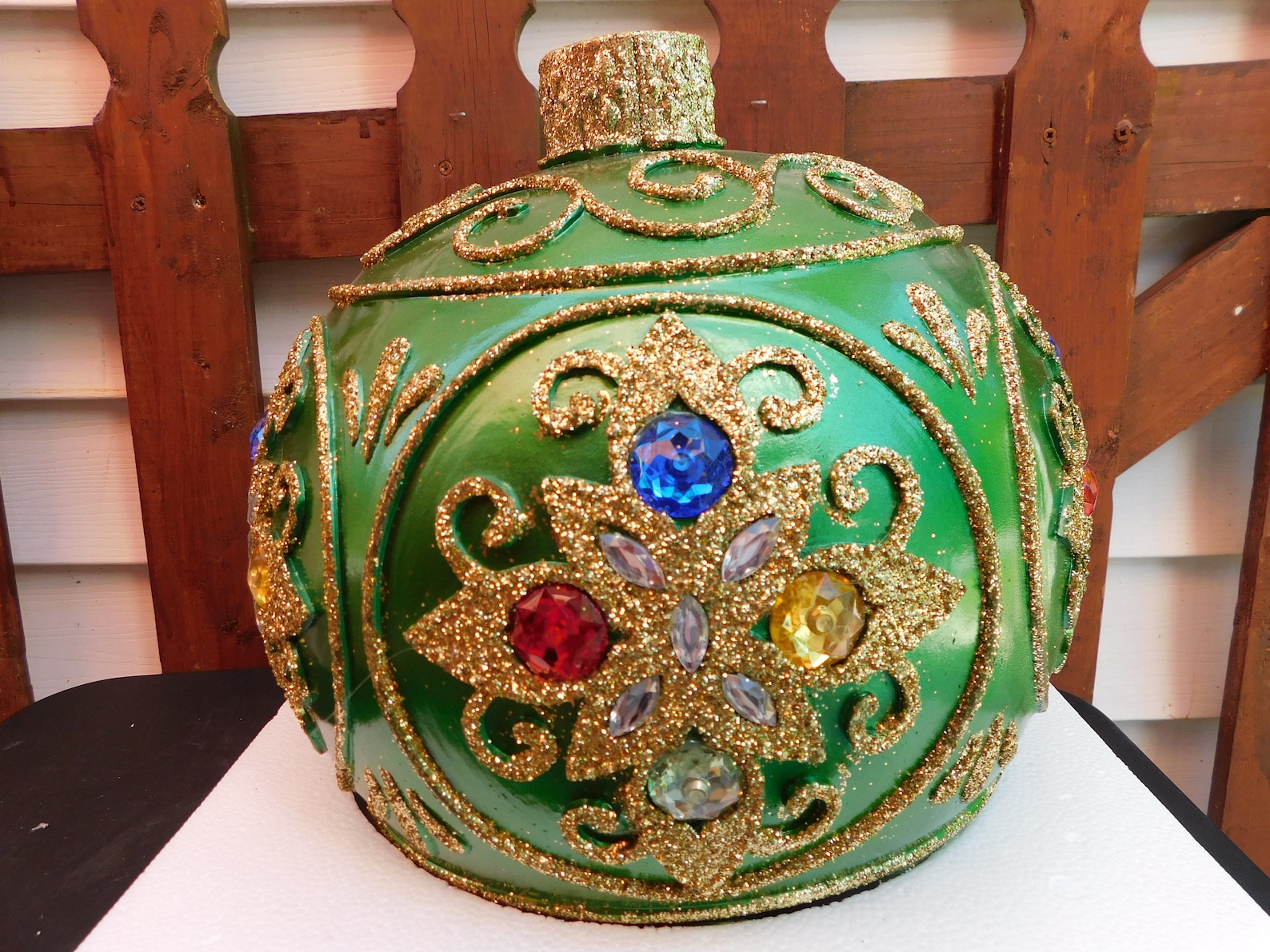 🎁🌲Kringle Express 18" Illuminated Indoor/Outdoor Oversized Ornament